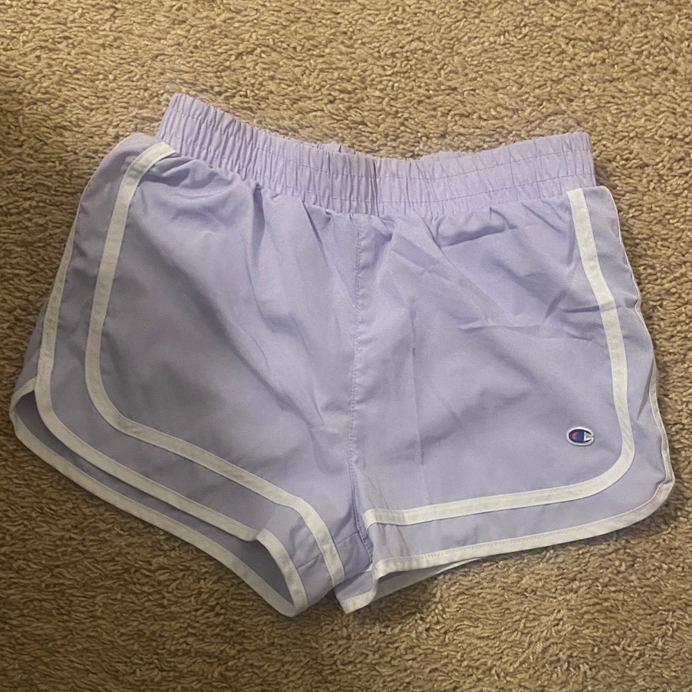 Champion Light Purple Running Shorts